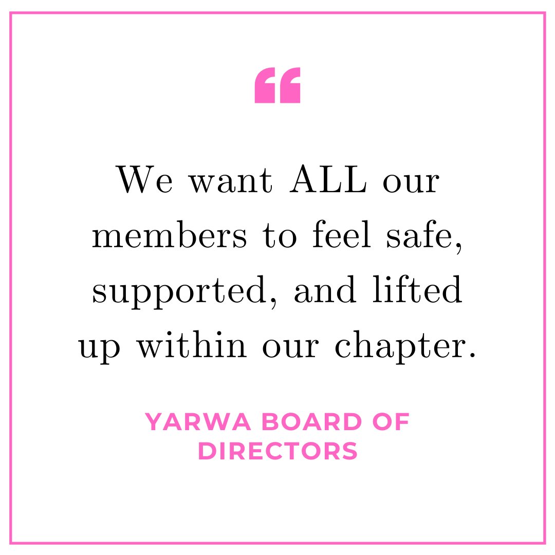 YA_RWA's tweet photo. In light of recent actions by #RWA on a national level, YARWA would like to reaffirm its commitment to diversity and inclusion. We have and will continue to make it a priority that ALL our members feel safe, supported, and lifted up within our chapter. Signed, YARWA Board of Dir. https://t.co/B7j5dL8ucv