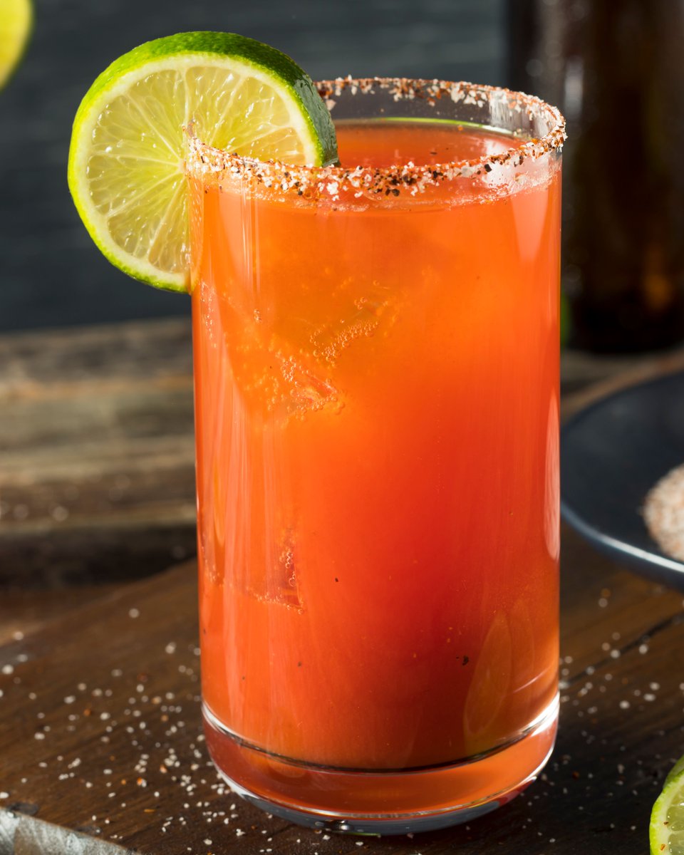 A good ol' lime may be simple and unorthodox for a bloody- but sometimes the sweet and sourness is just what you need!