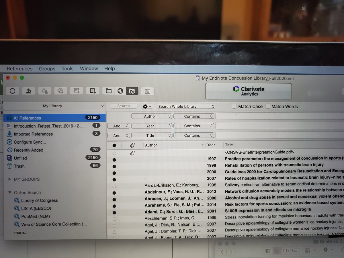 MissyFraserATC's tweet photo. Evidence of my geekiness #438. Besides all 3 of my alma maters winning their bowl games, my highlight is that I was able to recover my EndNote file from my retired laptop so I don't have to start from scratch!
#winning #endnotex9 #citationmanager #nerd #nerdalert #tenuretrack https://t.co/Pce5ttHn6u