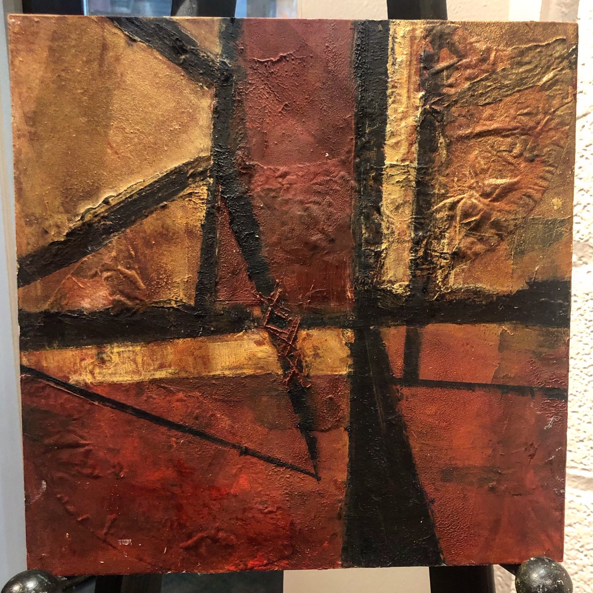 annbentonart's tweet photo. βPeace Offeringβ a 12βx12βx1.5β cold wax & oil piece with plenty of texture for your eyes to feast upon. Available @the_millworks in studio #103 on the first floor. #annbentonart #thomashartbentonfamily #coldwax #coldwaxandoil #studio103 #harrisburgpa #abstract #art #abstractart https://t.co/LA3ZYTJG7i