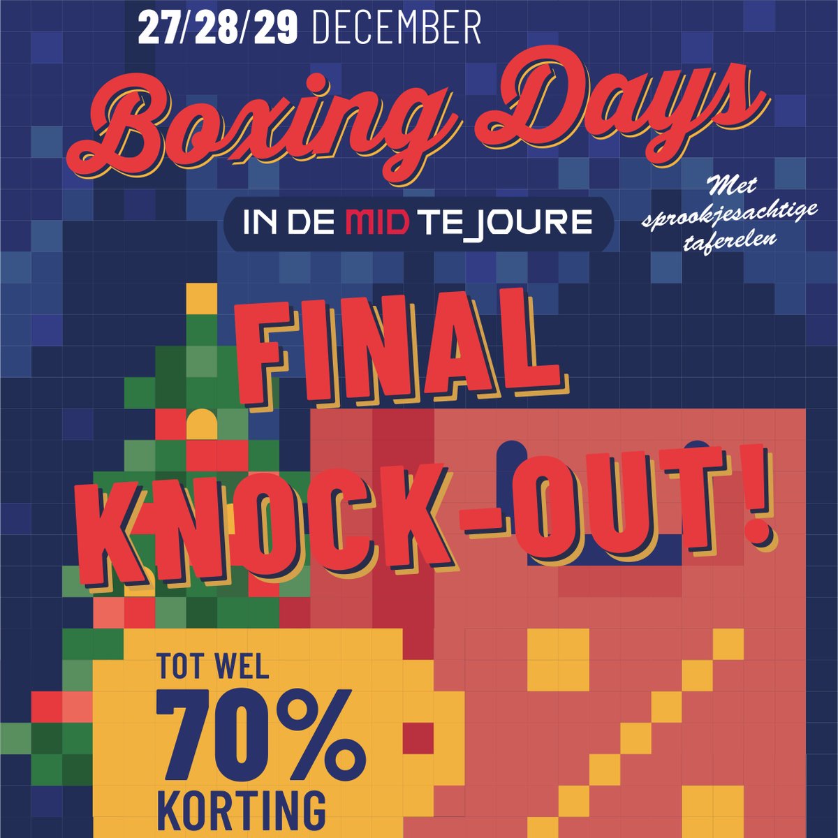 boxingdays's tweet photo. Vandaag is het de laatste dag van de Boxing Days.
Kom ook langs en profiteer nog van flinke kortingen!

Als klap op de vuurpijl zullen er vanmiddag, naast acts en muziek, 8 belsliden aanwezig zijn! 

#uitverkoop #sale #muziek #belslidzjen #boxingdays #korting #finalknockout https://t.co/t3gOLk4zqn