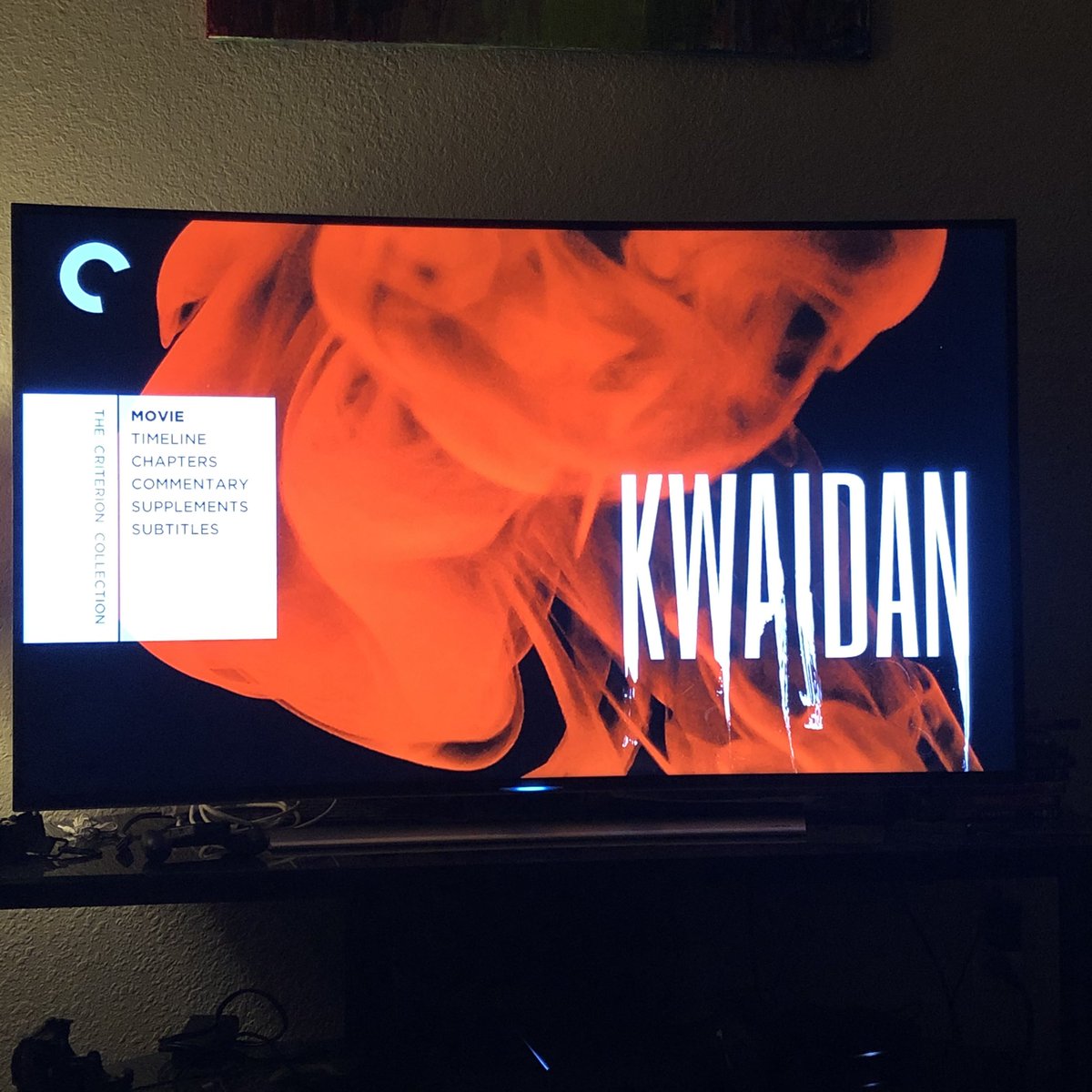 TracedThurman's tweet photo. Part 2 of our #Snowmin marathon: “The Woman in the Snow” segment from KWAIDAN! https://t.co/QjibtZ88Zc