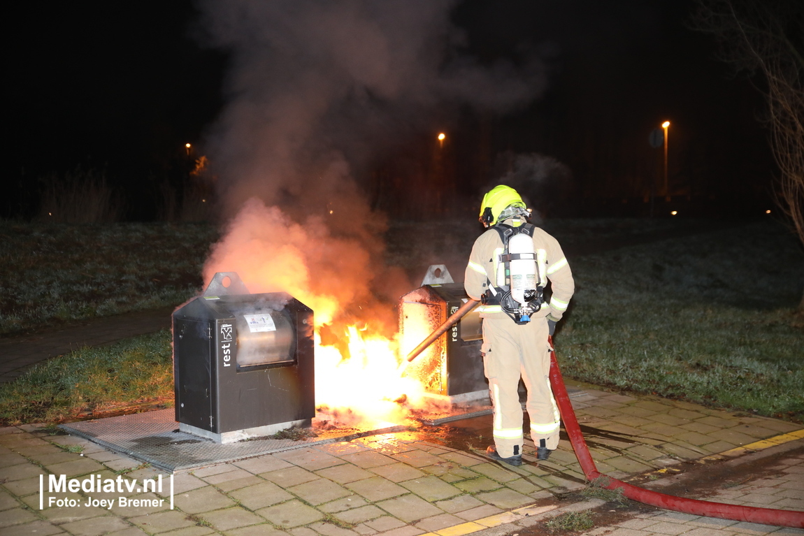 Melding brandweer Emmakade Vlaardingen