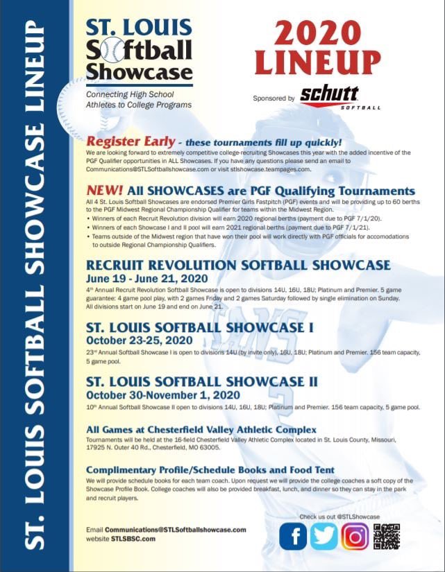 St. Louis Softball Showcase tweet media