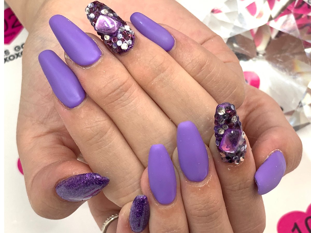 Nailsgogo En Twitter 渋谷ネイルサロン Nailsgogo 03 5728 4343 ご紹介 ネイル は むらさきネイル マットネイル 埋めつくしネイル ありがとうございました T Co 2ext3sdfvm 人気ネイルサロン 渋谷ネイル スカルプネイル ネイルデザイン やり放題