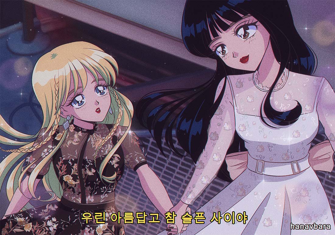 Girl group songs as 90's anime (Twice, RV, Itzy, Blackpink) | allkpop