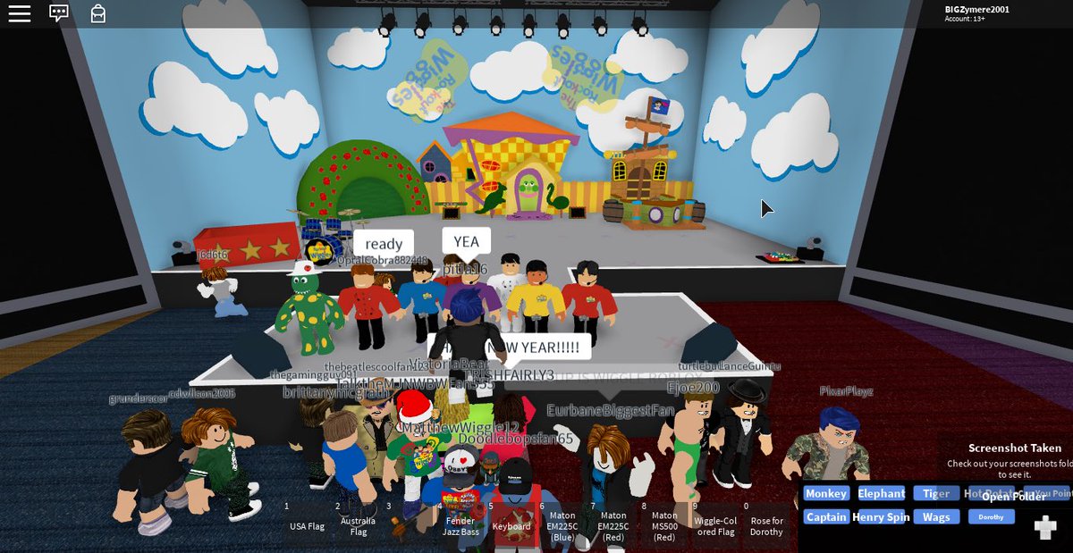 The Rockout Wiggles Trow Roblox Twitter - wiggle dance roblox on twitter whats in the box