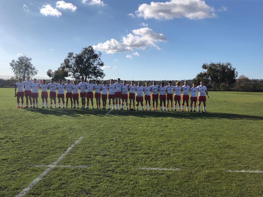 RugbyCanada's tweet photo. FULL TIME: 🇨🇦 White pulled out a last minute win over 🇺🇸 Red! 🇨🇦 tries by Isaac Hokanson, Medhi Porchet, Tom Morrissey. A try, convert, and 2 penalty kicks by Jamin Hodgkins 🏉🍁 #RugbyCA 

🇨🇦 28-26 🇺🇸 

Next games Dec 31
1pm PT- 🇨🇦 White vs 🇺🇸 Blue
2:30pm PT- 🇨🇦 Red vs 🇺🇸 White https://t.co/oWWTpeXdcy