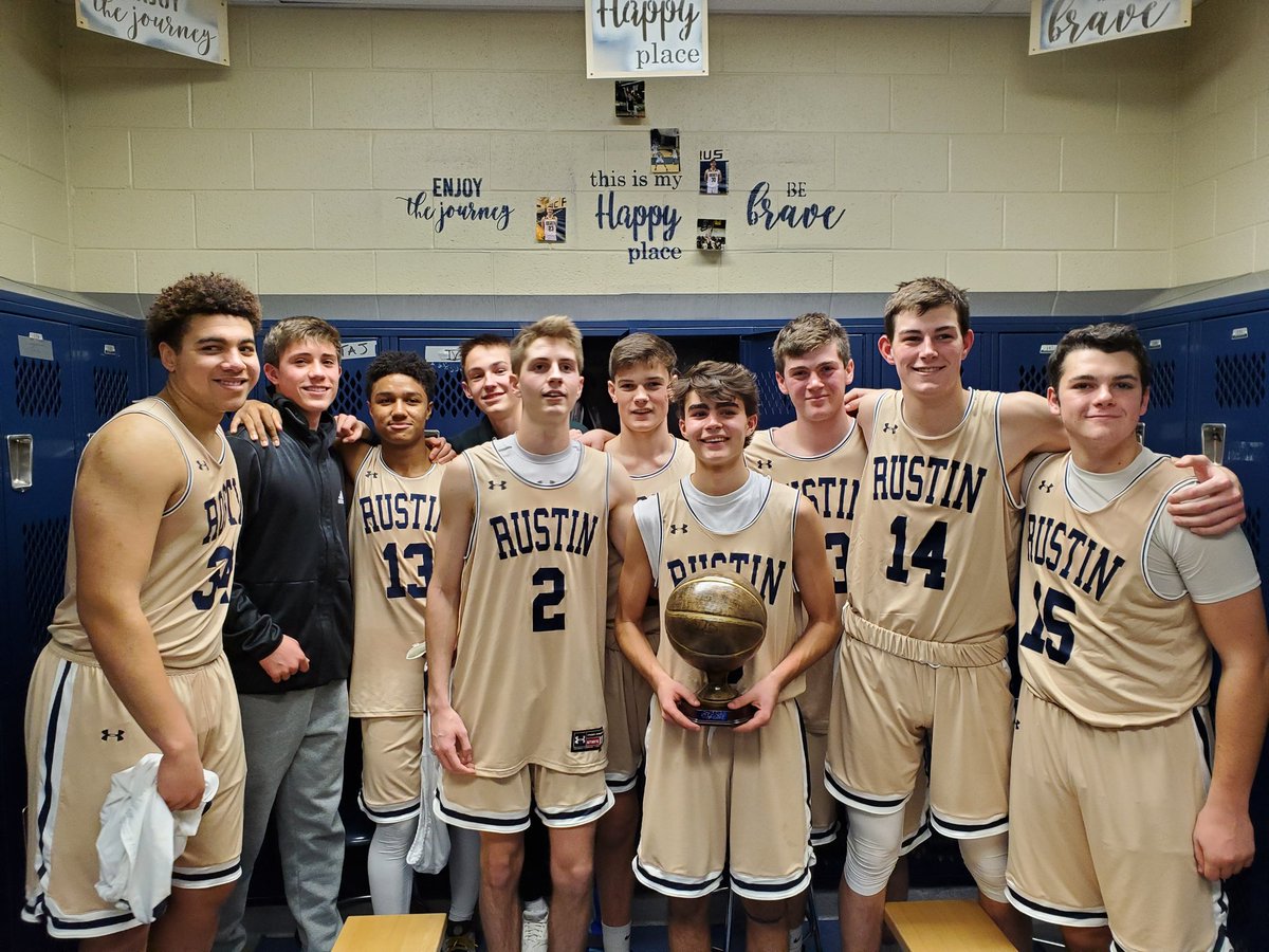 Congratulations to Rustin Boys Basketball! CHIPPED -UP