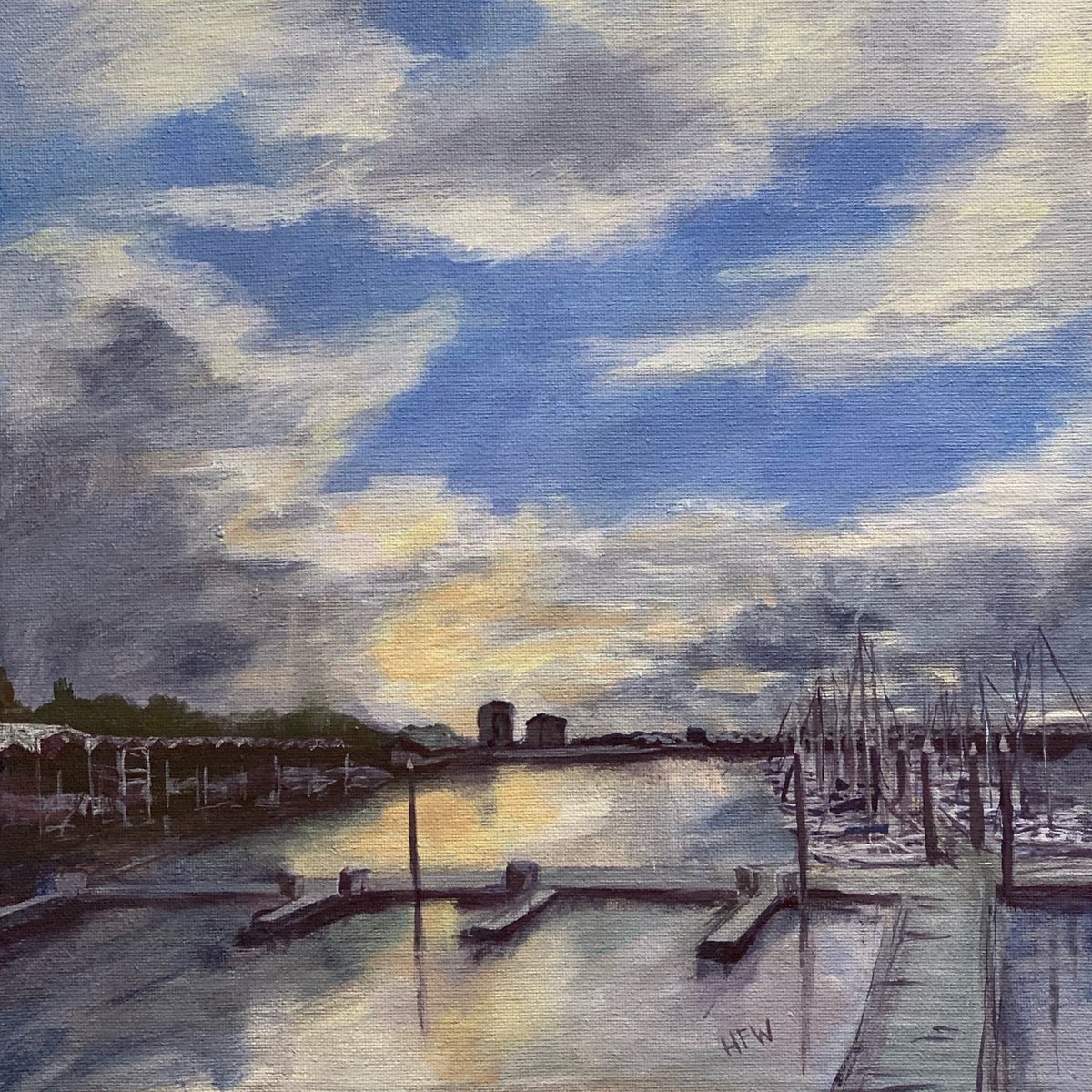 hfwilke's tweet photo. New Painting. MYH Following an Afternoon Storm, 12" x 12"
Available for purchase at https://t.co/0SpIx8DMqB
#painting #acrylicpainting #art #artforsale #artist #sunset #nola #sailing #clouds #noyc https://t.co/H5HPDS0i0s