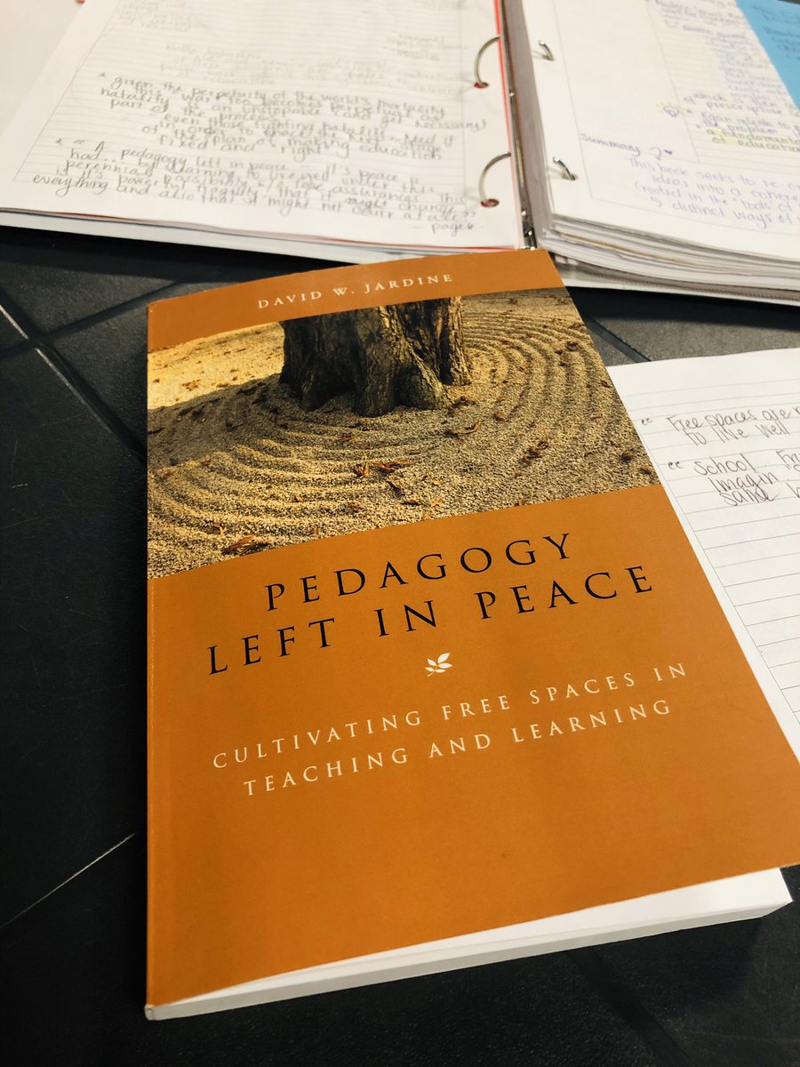 montessorimice's tweet photo. I love reading texts where I swing between exhaling “preach” and the equivalent of yelling at the TV during a sporting event, but at a book! Highly recommend this read if you need a breath of hope in your practice ❤️ &amp; reassurance that #different can be magical #bcedchat https://t.co/p3RwjLWEeu