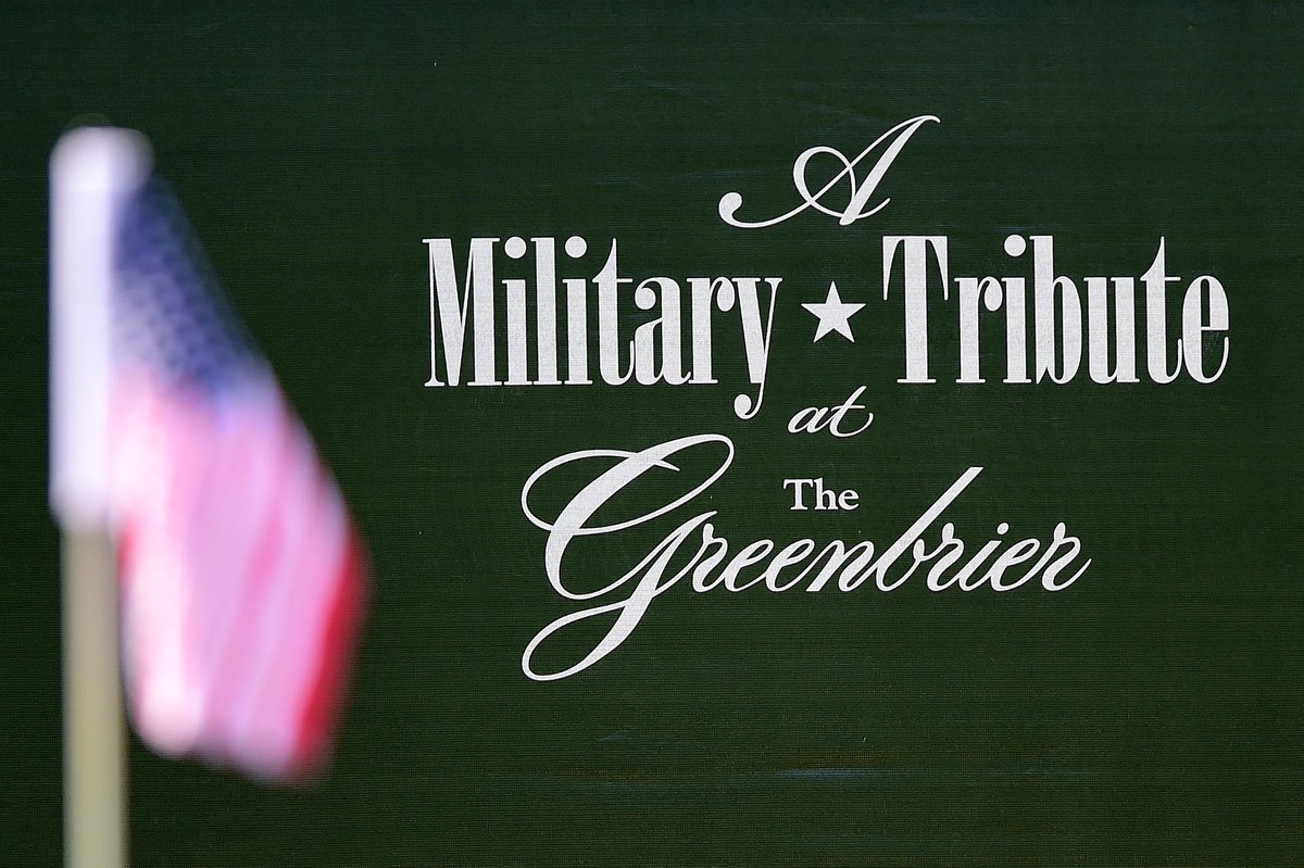 Tune into The Golf Channel on Sunday, December 29th at 12:00pm for a special one-hour highlight on A Military Tribute at The Greenbrier.  🇺🇸