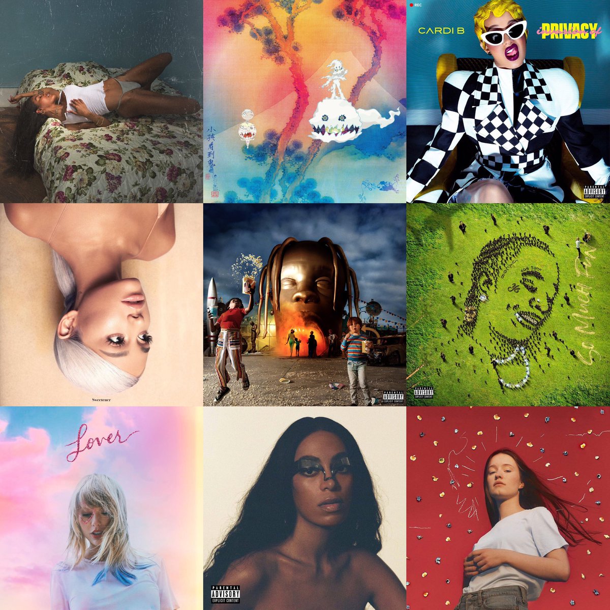 Pop Crave on Twitter: "What are some the best album covers of the decade? https://t.co/6OudssKhXS" / Twitter