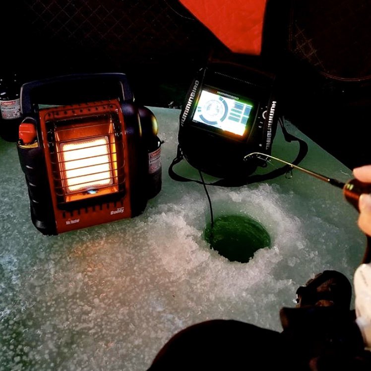 Mr. Heater on X: Love the ice fishing setup! Comment below and