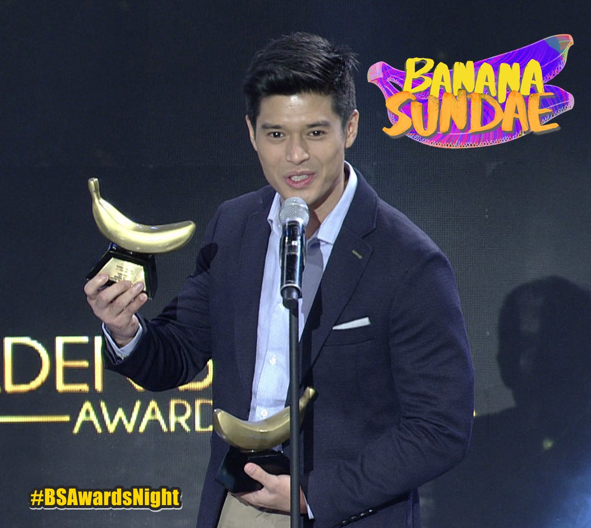 bananasundae11's tweet photo. Best Kiss Award!ππ Congrats bananakadas JC and John!πππ€£
#BSAwardsNight https://t.co/i1NhAgDzFY