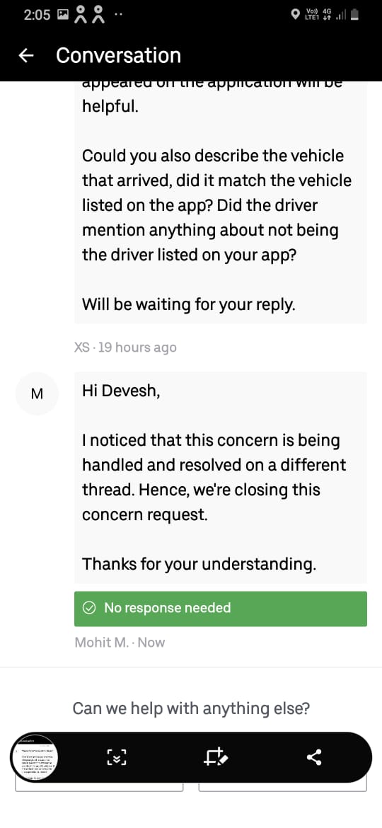 ujjwal__tech's tweet photo. Please come on to Monday, and Monday was another.. And another... Then we got a message from uber, that we are closing this case, bcoz this case is handled and resolved on a different thread.
Uber registered no. : 9199858389 https://t.co/l8Aii3qftp