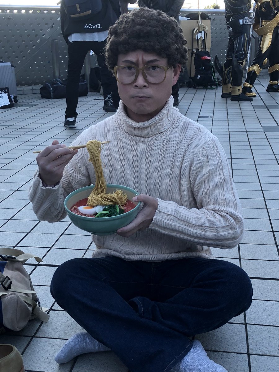 つよっさん 河内のガルパンおじさん 4月10日ホテル療養終了 A Twitter コスプレ ラーメン大好き小池さん ラーメン美味そう うp許可済み C97 C97コスプレ