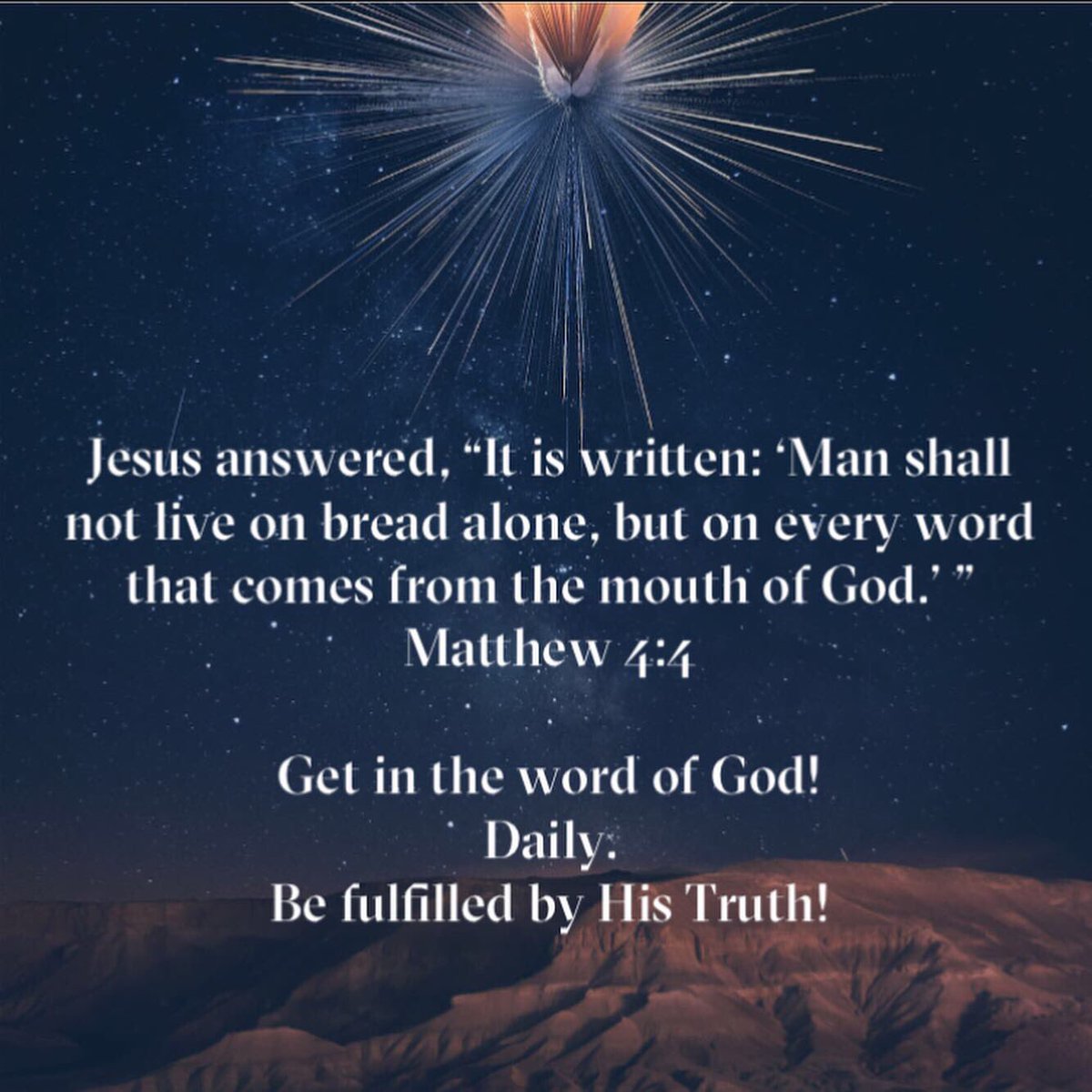 GratefulThankf1's tweet image. What are you longing for? It is written, you can not live on bread alone. Get in God’s Word! Be fed, daily! Completion is in His Truth! 🙌💗🙏🏻 gratefulthankfulblsd.com #longforGod #soul #breadalone #Godsword #Truth #JESUS #daily #completion #faith #grateful #thankful #blessed