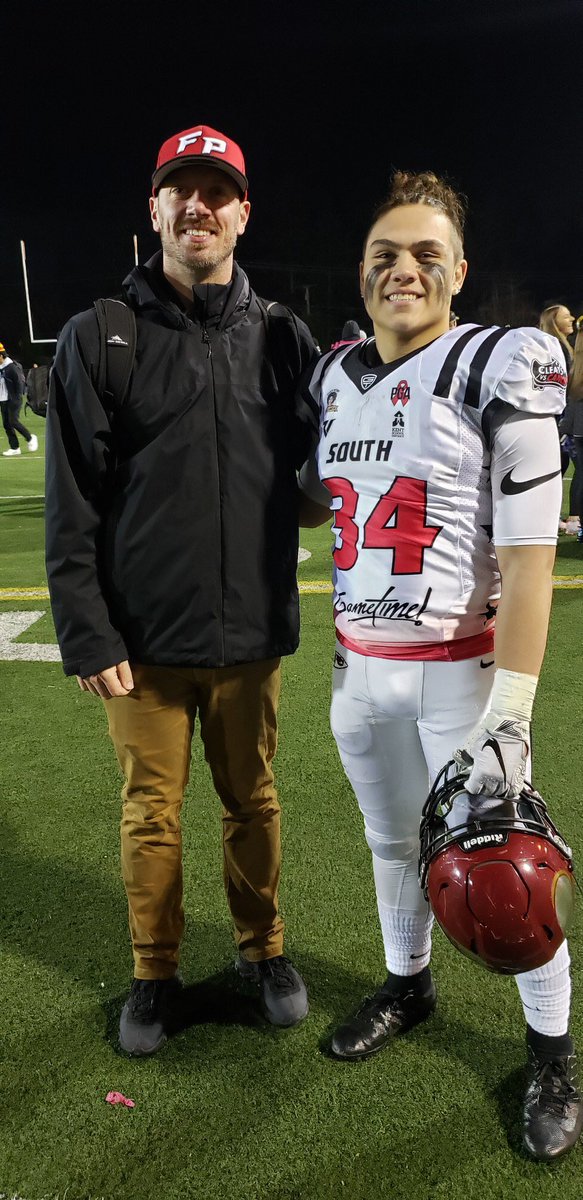 kadeg_6's tweet photo. Grateful to have an opportunity like this to play with amazing coaches and players for a great cause! It was a great way to end my senior year! A special shoutout to all of my family that came to see me.Thank you to @DerekSparks5 and everyone else who made it happen @CleatsV https://t.co/1xIioTip3C