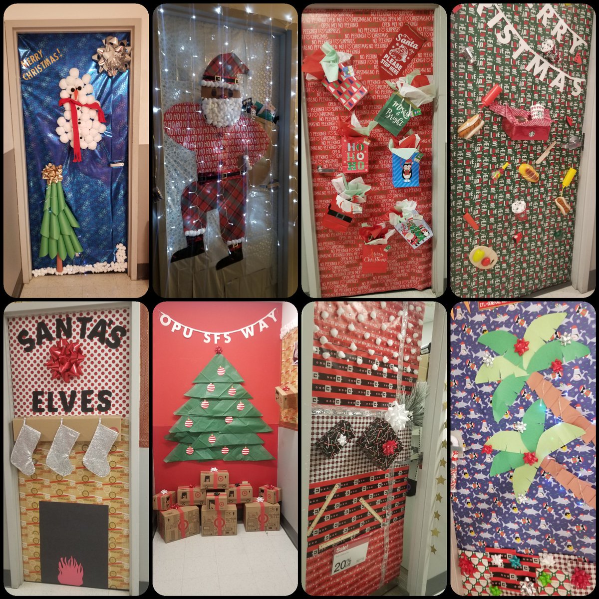 What an exciting week this has been  our ETL of HR <a href="/TGTAlicia/">Alicia</a> give the leaders and team the opportunity to decorate their Executives door representing their work-center or personality.
#SeasonsGreetings #T2259 #work_somewhere_you_love #fast_fun_and_friendly