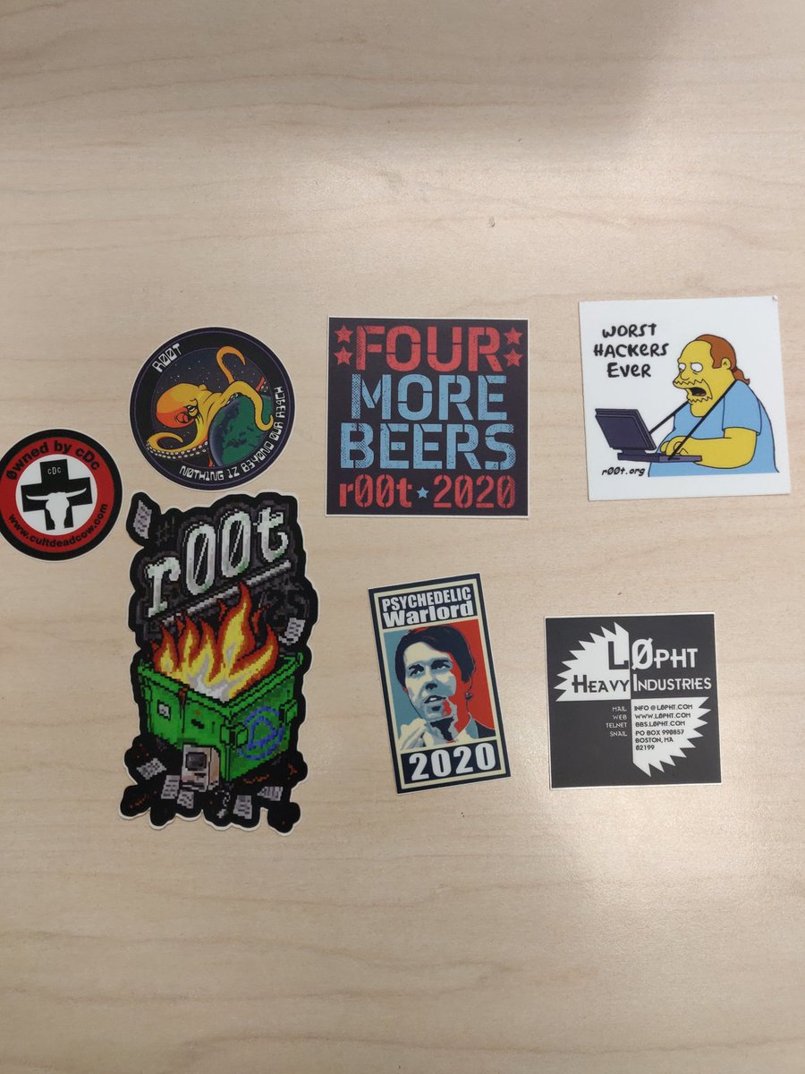 Chrisbtech1's tweet photo. Thank you so much to @r00t0wns for the awesome stickers! #stickermas is awesome! https://t.co/DPqJ0SyNOt
