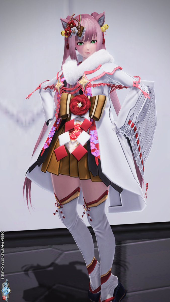 ミーナ Pso2ブログ Sur Twitter オシャレはうまるさんですけどね うまるさんのお正月コーデ楽しみ