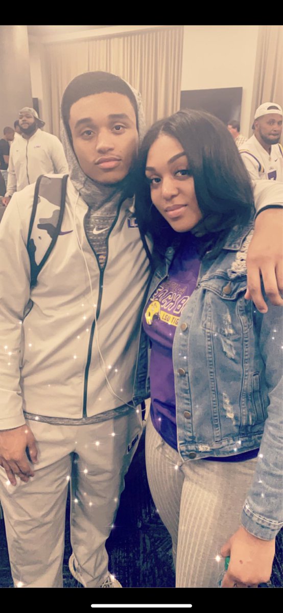 d4Diamondd's tweet photo. You’re playing your part in the story God wrote for you so well and I’m happy to witness it. Can’t wait to touch the world. #FreeTru!! #GeauxTigers @Emery4____ https://t.co/YCvS7KBehP