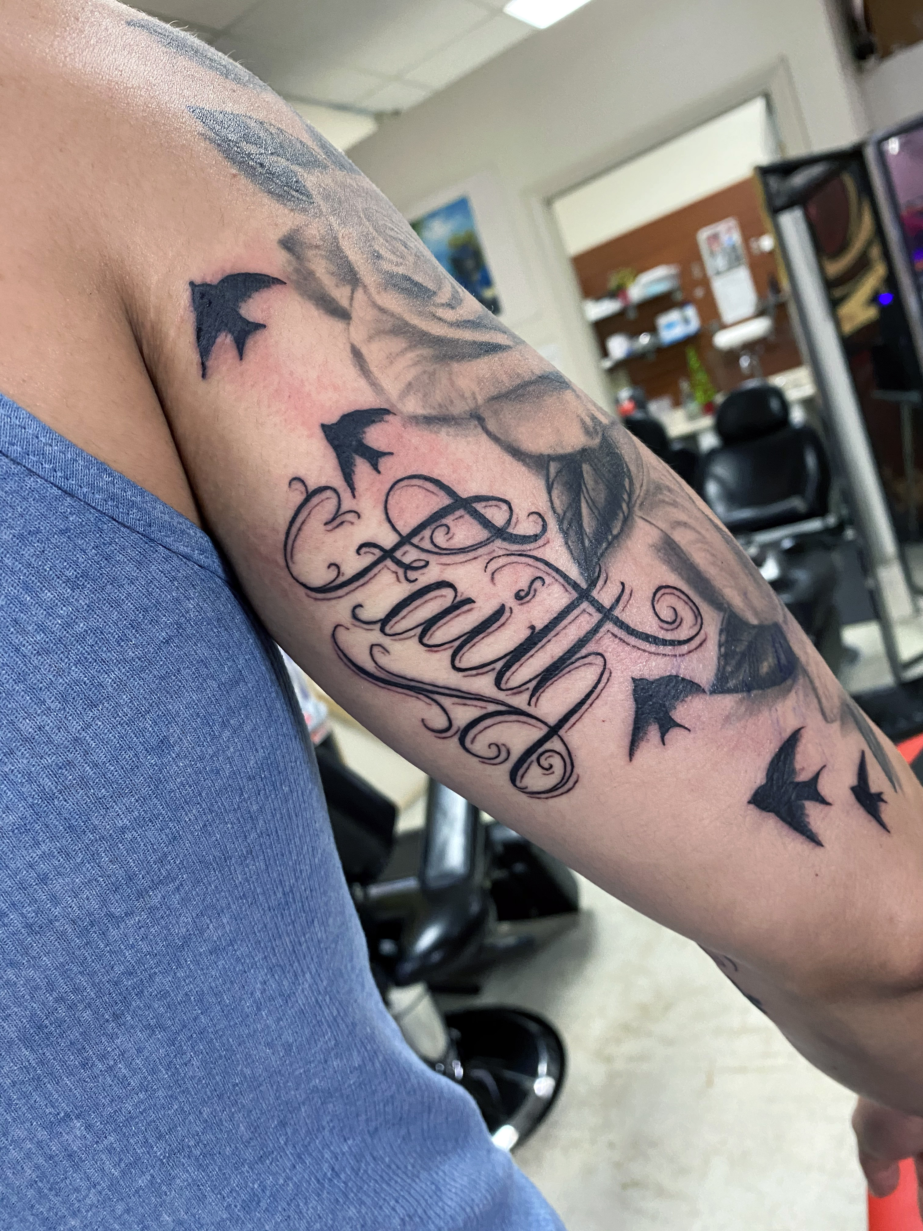 faith tattoos for men
