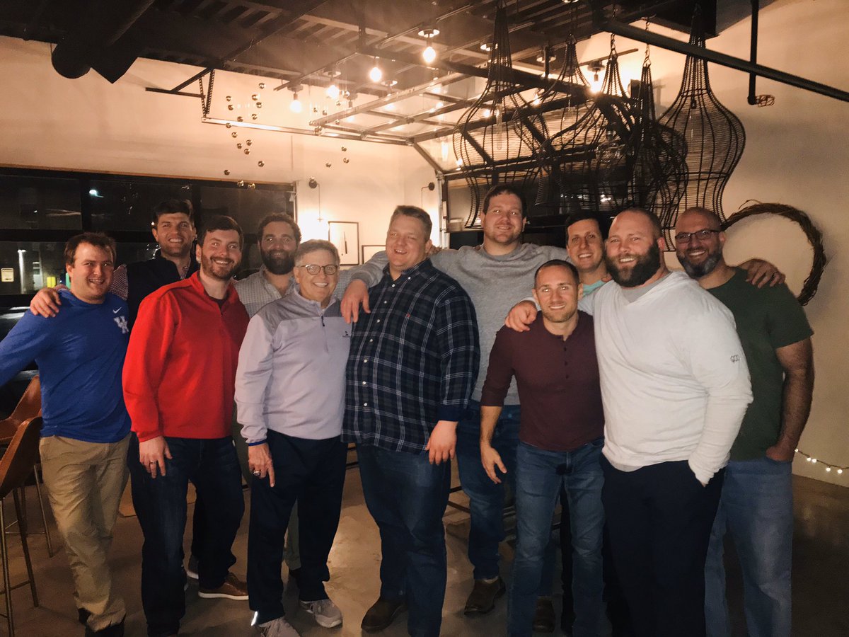 GlaserMglaser's tweet photo. St. X 2004 State Champions! Always good to get together with these guys! Senior Leadership is the key to every championship TEAM! Great to see you guys tonight. #IPMD https://t.co/HvS4CFL2u7