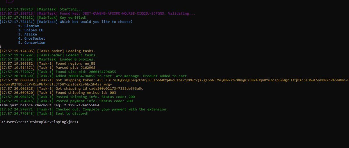 SupplyMonitor's tweet photo. Dropping some FREE beta slots to the monitor server where @jBotAIO keys will be raffled... 

Retweet and Follow for a chance inside! https://t.co/fXJ5l8oAuX