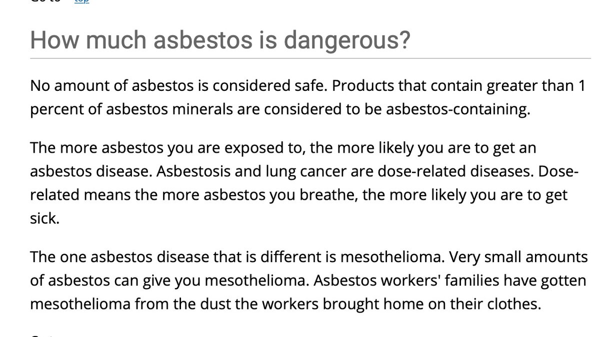 SportsCAPP's tweet photo. Maybe asbestos is a good comparison to football-related brain injury? No amount of brain injury is safe...

Source: https://t.co/zzobRsmPnf https://t.co/HIASIApnKw