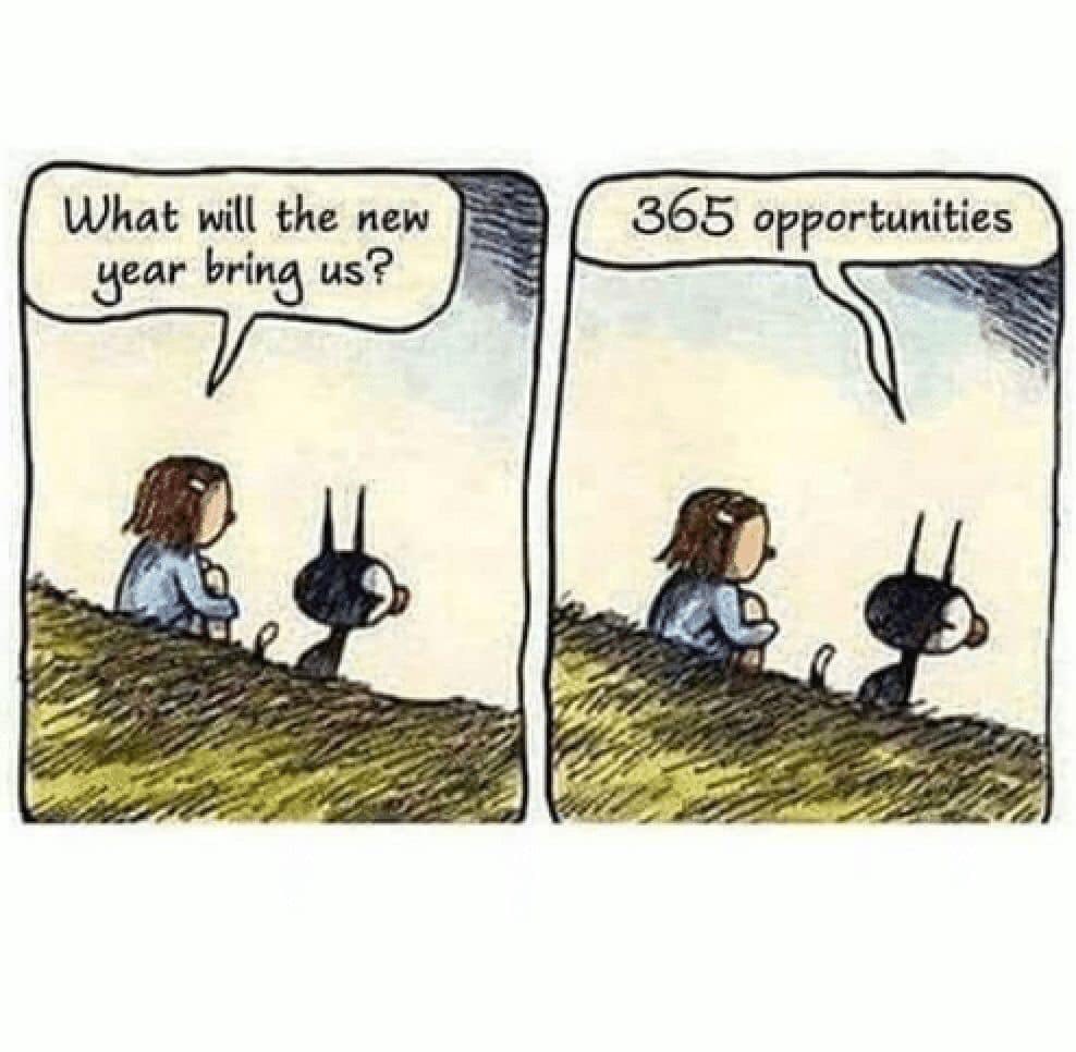 Something to remember as we head into the new year.  How will we use these opportunities to change lives around us.  #RREChat #WISDgreatness