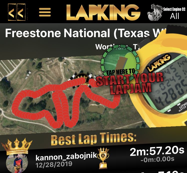 LapKingRacing's tweet photo. This little ripper wasn’t scared to throw down today❗️ @kannon_zabojnik5 took home the LK bragging rights in the 50cc 4-8 division, and went home with some fire @tucker_powersports |@ride100percent goggles❗️🤘🏁🏆🔥💯.
•
#lapking #socialracing #lapjam #freestone #txwinterseries https://t.co/SeD5mHIvNR