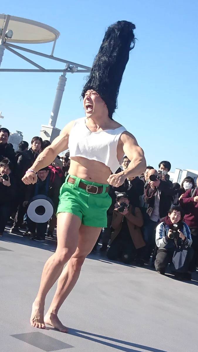 なかやまきんに君、ゴンさんのコスプレをするwww