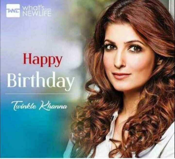 Happy birthday dear twinkle khanna ma\am  