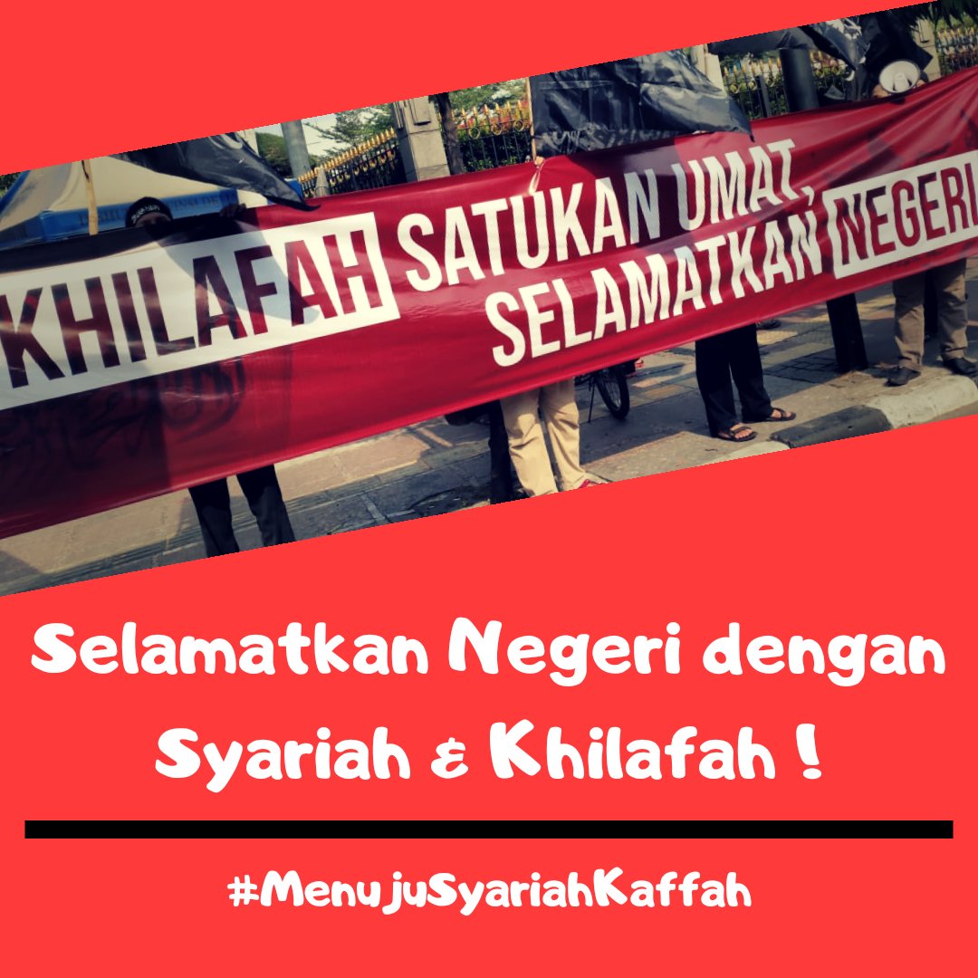 subplana's tweet photo. Menyongsong tahun baru dgn sistem yg baru

#JogjaBergerak
#MenujuSyariahKaffah
#KhilafahMakinDihati https://t.co/e7sEWXYYsw