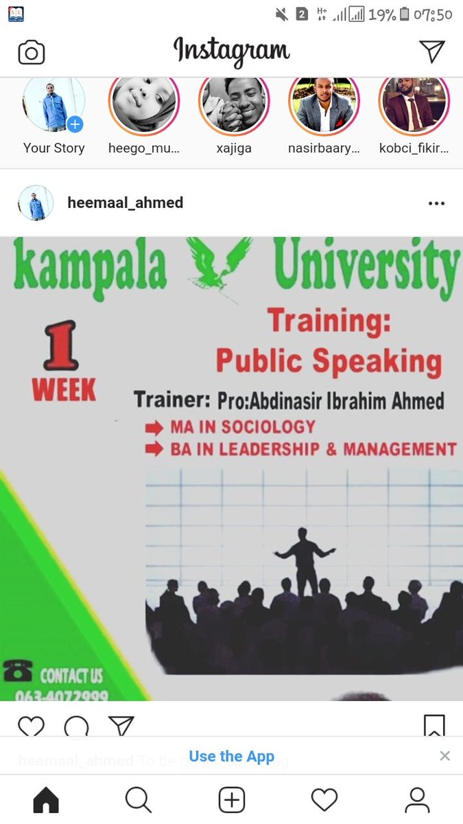 To be public speakng