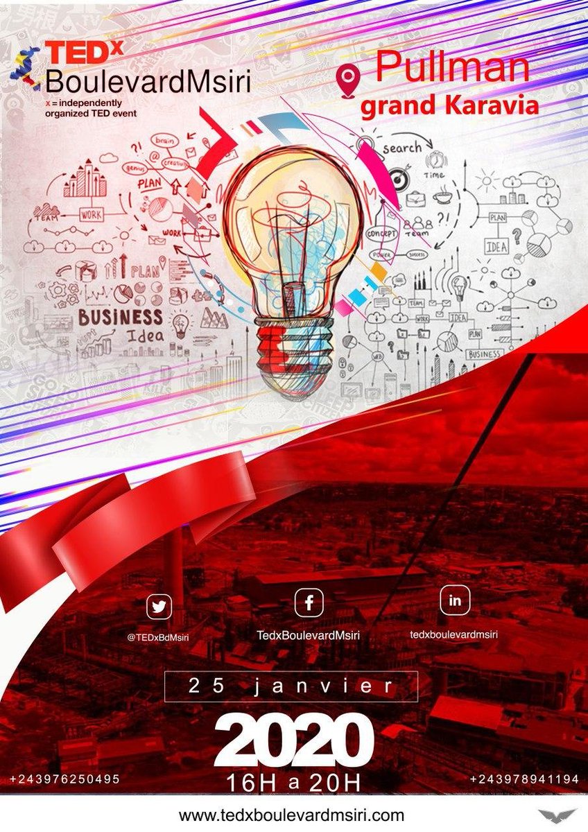 TEDxBdMsiri's tweet photo. Ce 25 janvier 2020 , vous aurez l’occasion de vous façonner par les esprits brillants de la ville. Vous aurez à écouter des orateurs minutieusement choisis pour vous. https://t.co/qmy4THBVus