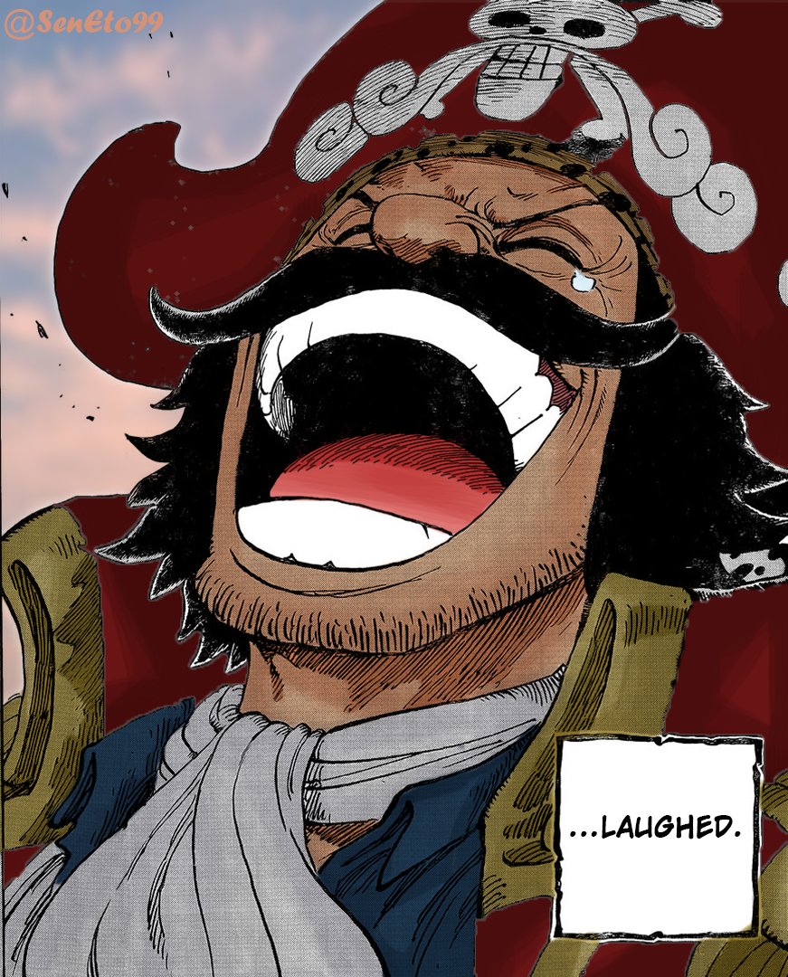 Sen Thankyoumiura A Laugh Of Joy One Piece Chapter 967 Gol D Roger Color Onepiece967 Onepiece T Co Erw4cvhl Twitter