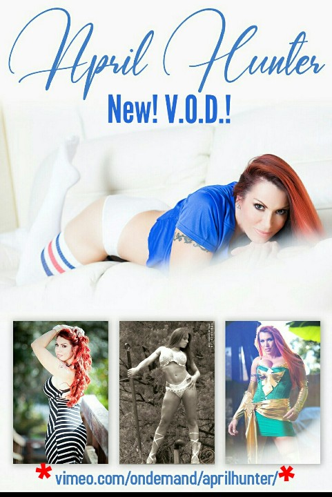 AprilHunter's tweet photo. Now w/ a great range of VOD choices! 📽️
Want more boobs &amp; smiles in life? Want #fitness, #cosplay, #BTS, #wrestling, locker room stories &amp; #fetish fun? Get it here! 💋 https://t.co/QNM5lsZFdY ❤️

Xo! https://t.co/AgGU3eh209