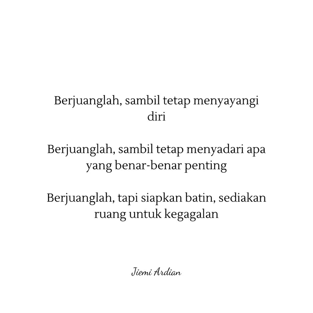 jiemiardian's tweet image. Di penghujung tahun ini, saya ingin mengucapkan sesuatu kepada kamu

Wahai diriku