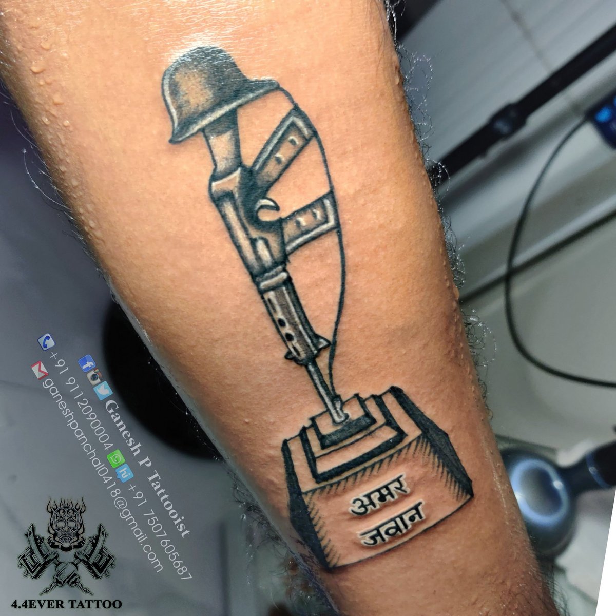Discover more than 75 simple indian army tattoo latest  thtantai2