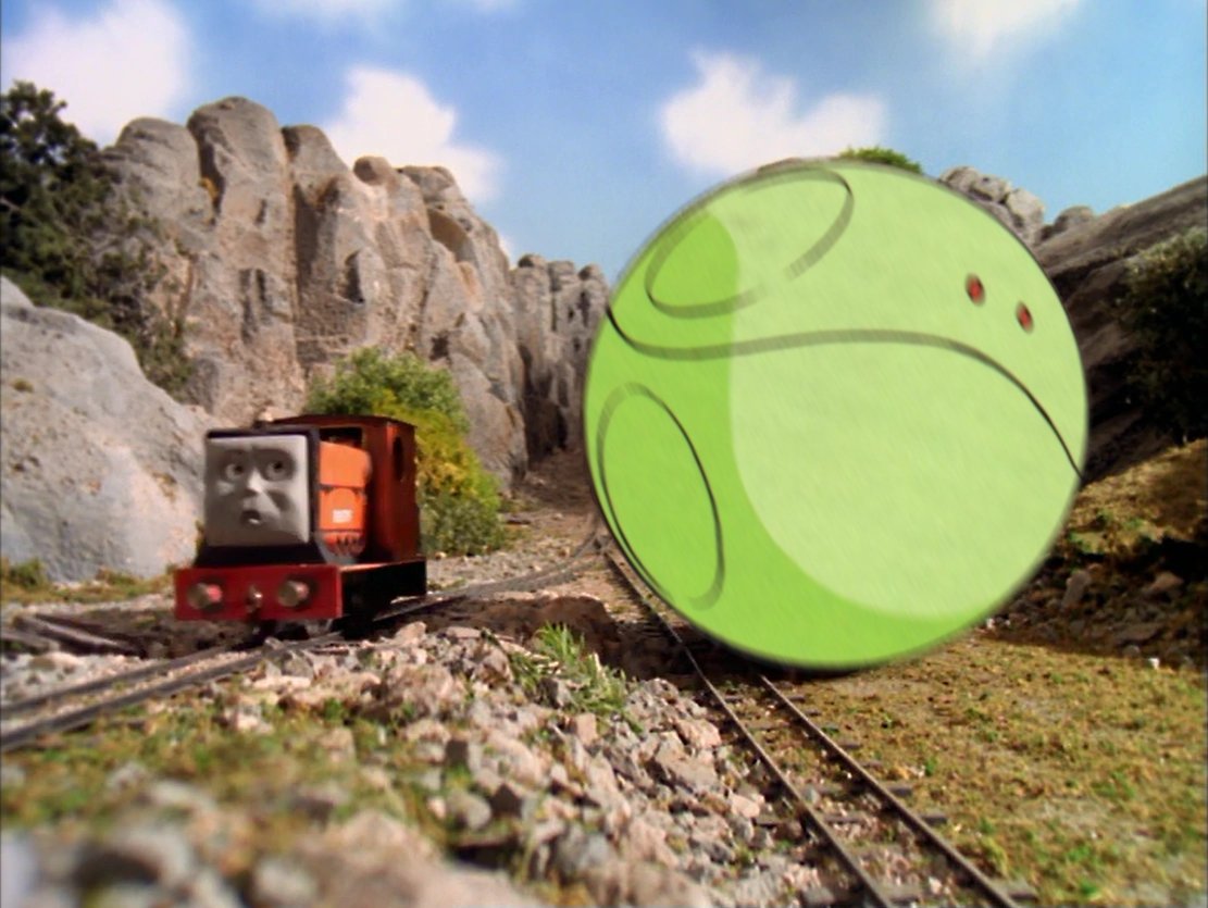 thomas and friends rusty and the boulder