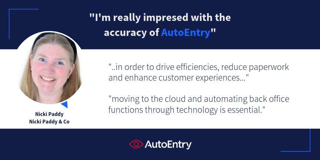 davidleary's tweet photo. "I'm really impressed with the accuracy of @AutoEntry_OCREX " via @nickipaddy
#StopTypingData https://t.co/wjKx48X3ix https://t.co/lMqv01qLr2