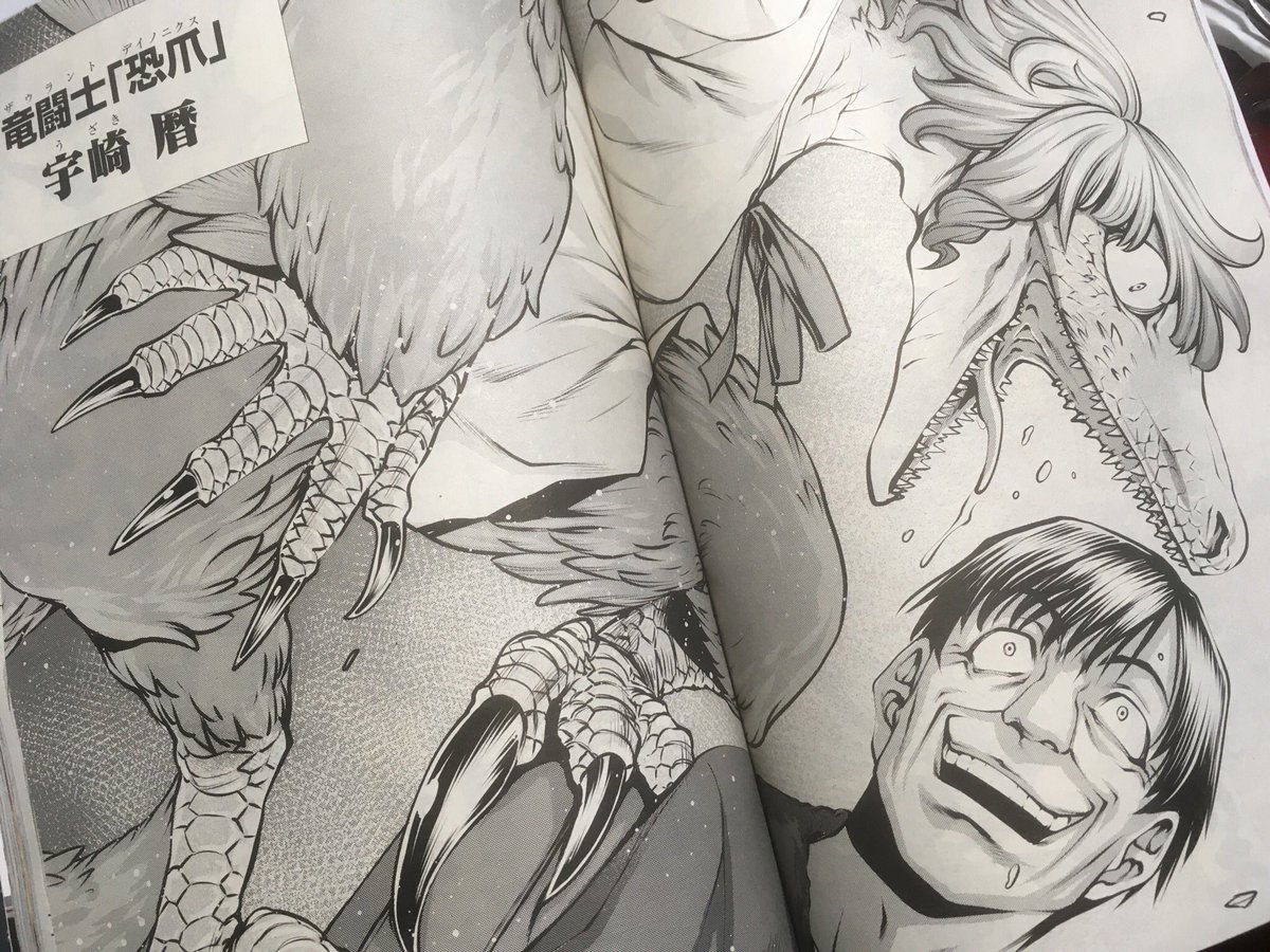 昨日は月刊ヒーローズの発売日でした。ヒメノスピアではセレナによる「蜂」の反撃が、キリングバイツでは地上最強決定トーナメントが始まります。どちらもいよいよ終わりの始まりです。七生報国の精神で頑張りますので、来年もどうぞよろしくお願い致します。ロリ恐竜。