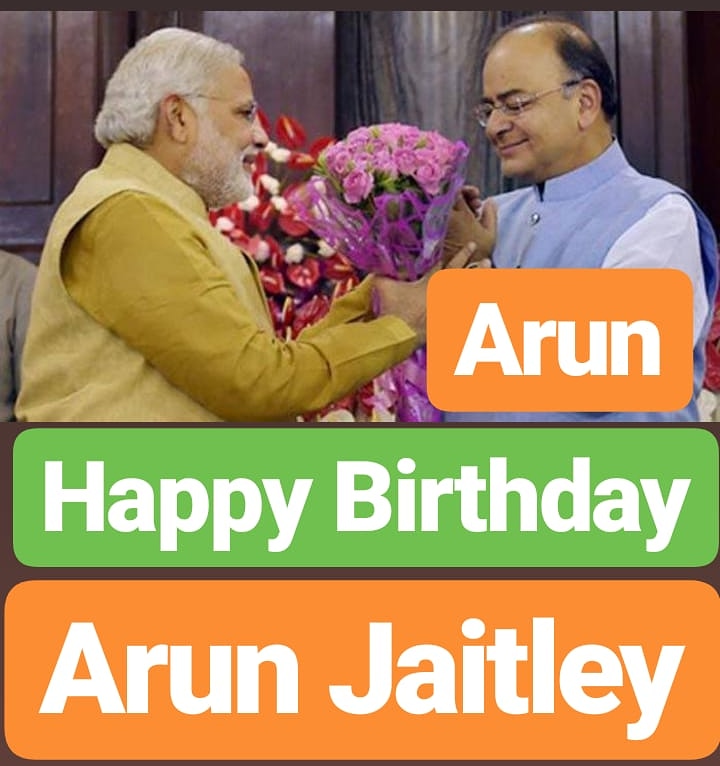 Happy Birthday  
Arun Jaitley 