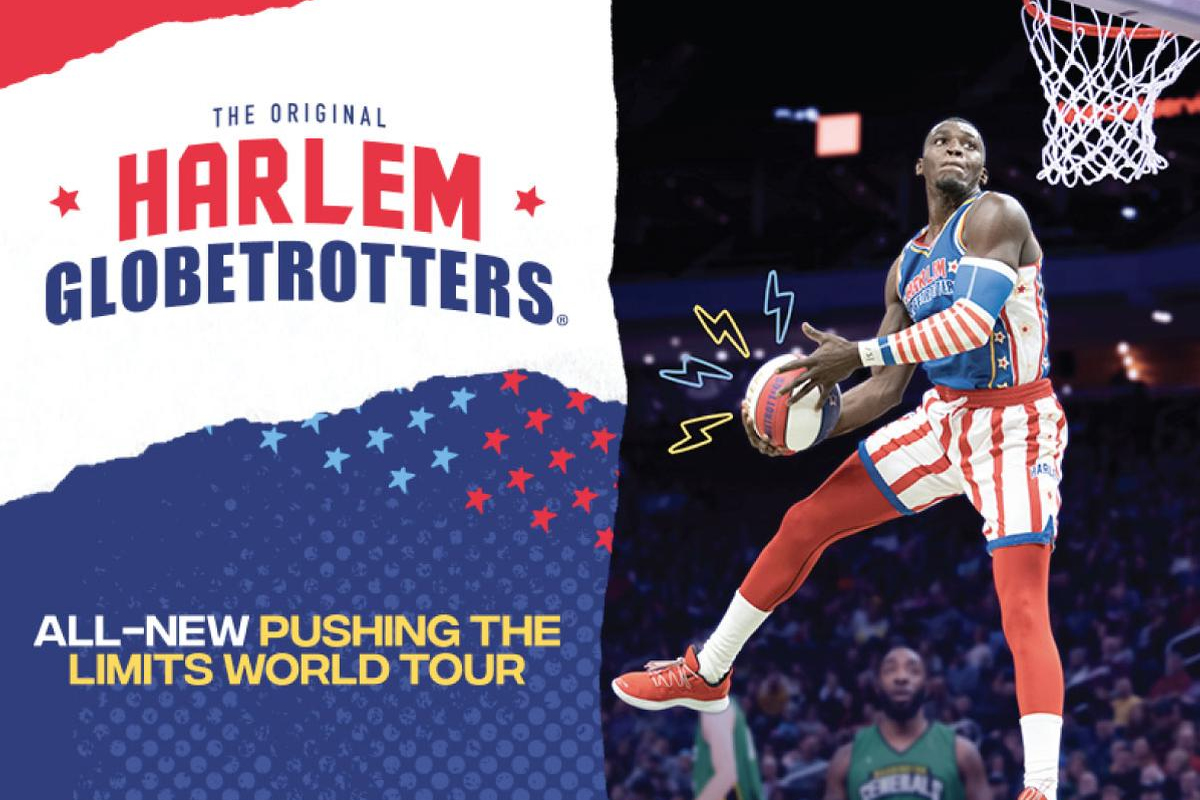 Watch the amazing Harlem Globetrotters at the Huntington Center this Monday at 2 pm. You and the family are sure to be entertained by the Globetrotters' unique combination of athleticism, theater, and comedy.