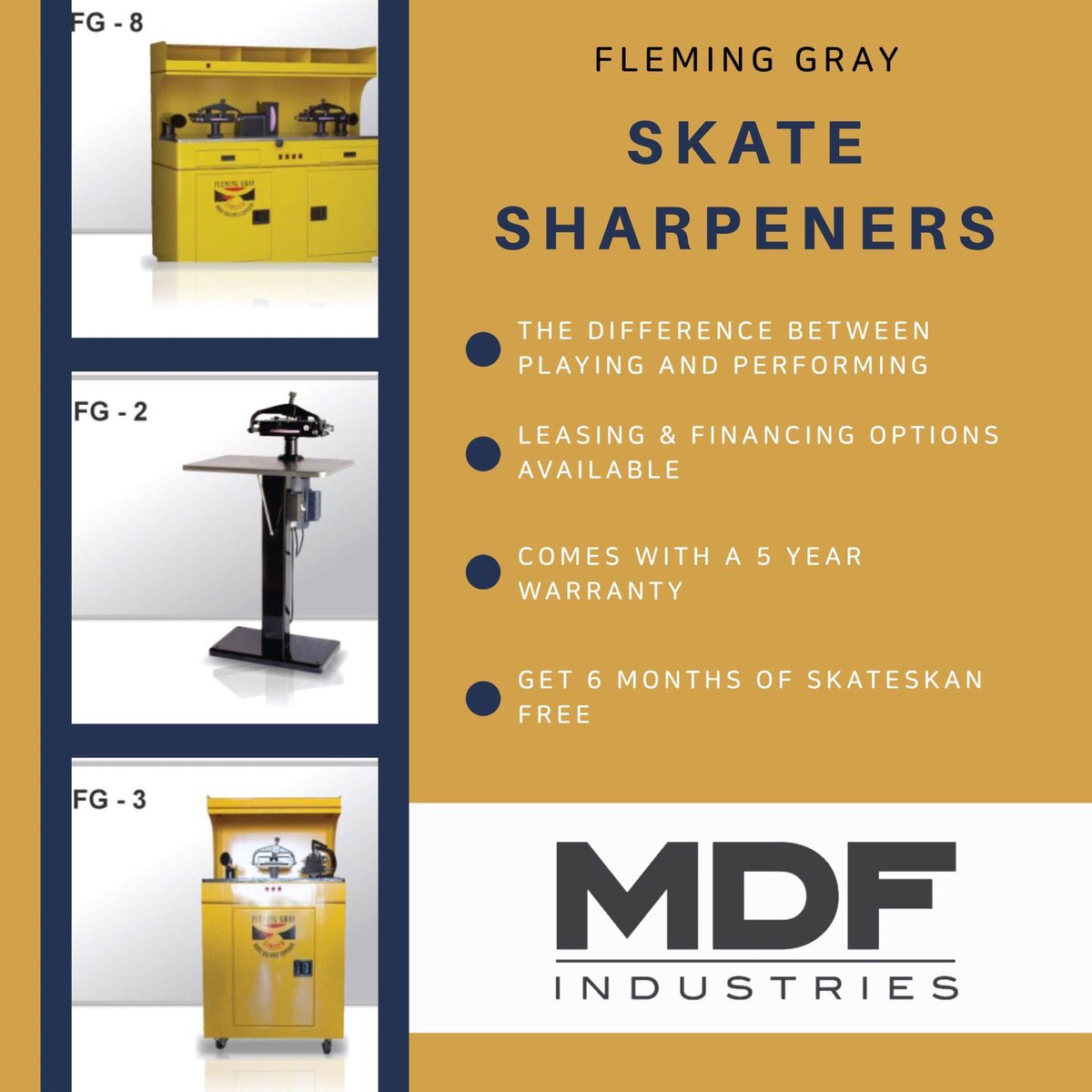 fleminggray_'s tweet photo. Why should you choose a Fleming Gray skate sharpener? All these reasons listed AND being Canadian Manufactured...you have to be asking yourself why you don’t already use one!
⠀
Learn more at https://t.co/SmPx6EZglZ!

#mdfindustries #madeincanada #fleminggray #paint #paintshaker https://t.co/AmlVsIhn85