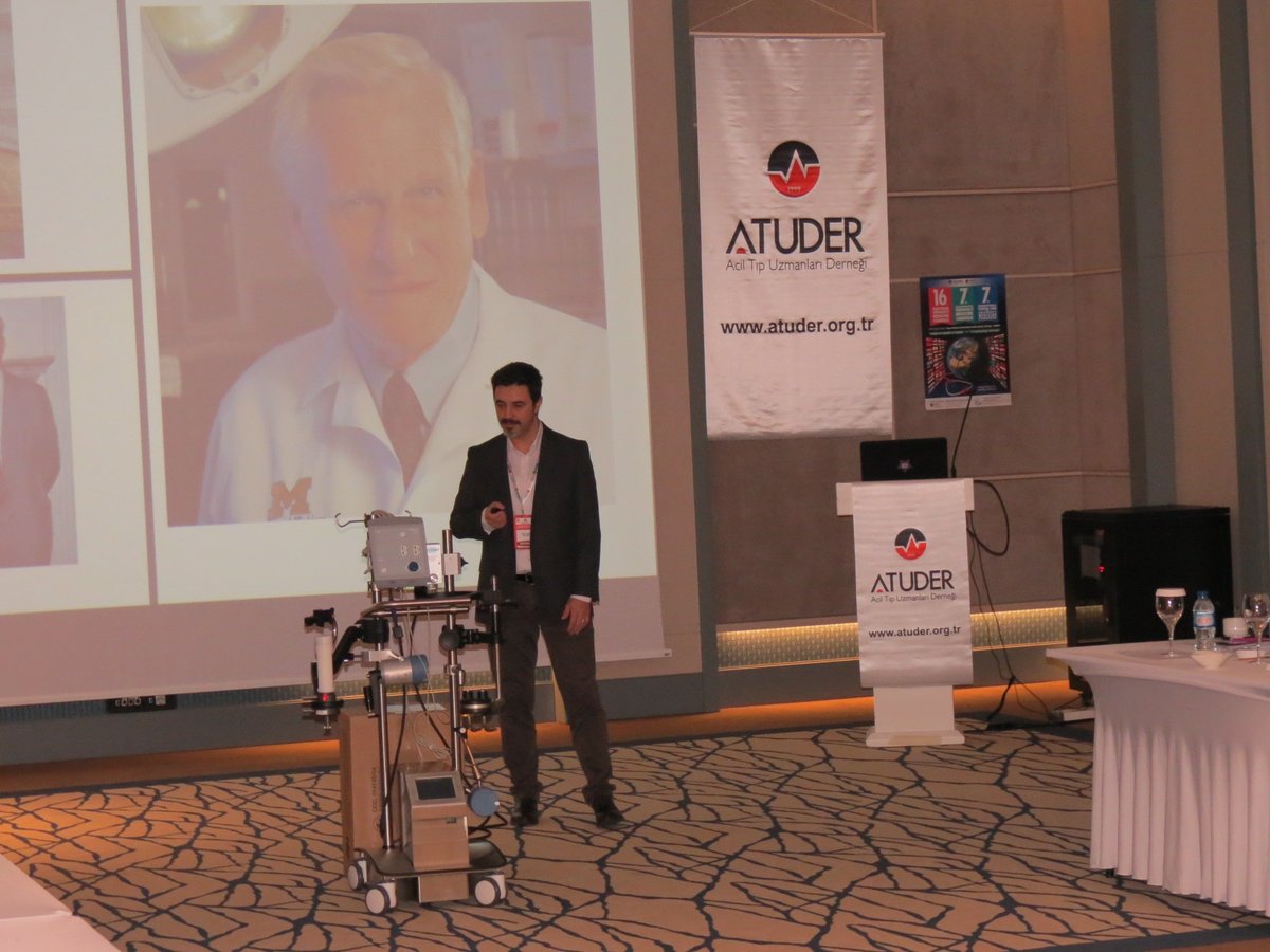 atuder1999's tweet photo. https://t.co/Hopro8rScs
📍K A P A T O K S - 3 Ankara
🗓️28 - 29 Aralık 2019
Dr. Öğrt. Üyesi Yunus Emre ÖZLÜER 👉" ECMO " konulu sunumunu yapıyor. #atuder #epat #acil #ecmo #toksikoloji #yeps https://t.co/iPC5iNVx0w