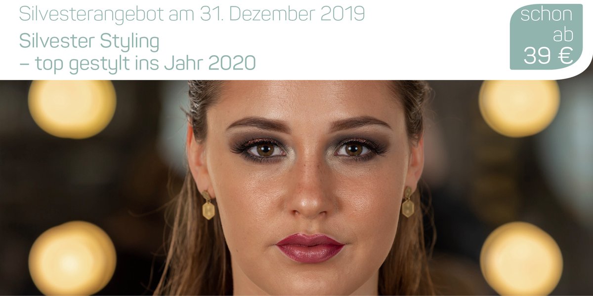 FB_DaySpa's tweet photo. STYLING Silvesterangebot, 31.12.19, ab 39 EUR
Silvester Styling – top gestylt ins Jahr 2020
Weitere Angebote: https://t.co/S9jVScATht
#haare #frisur #makeup #maniküre #pediküre #shellac #silvester #angebot #angebote #styling #dayspa #spa #faceandbody #münchen https://t.co/Mo1dIZ5FtY